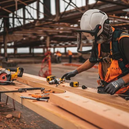 A construction site