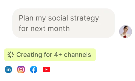 Creating a social strategy across channels
